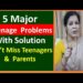 5 Major Teenage Problems With Solution