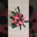 Easy ladybug clay craft ideas for kids| Easy clay art