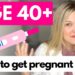 How To Get Pregnant at 40: Tips From a Fertility