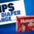 Easy way to change newborn diapers